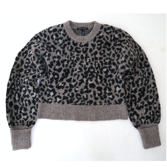 MARISSA WEBB Leopard jacquard Nelli sweater - Picture 4 of 6